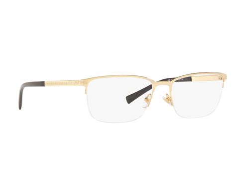 Versace™ VE1263 1002 55 Gold Eyeglasses 